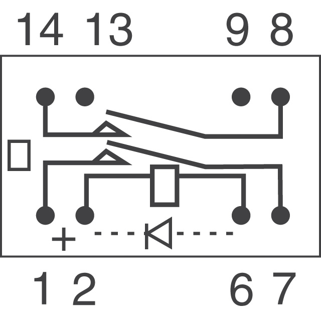 HE722A1200 Littelfuse Inc.  Reed Relays